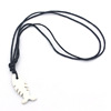 Necklace, white pendant, accessory, wholesale