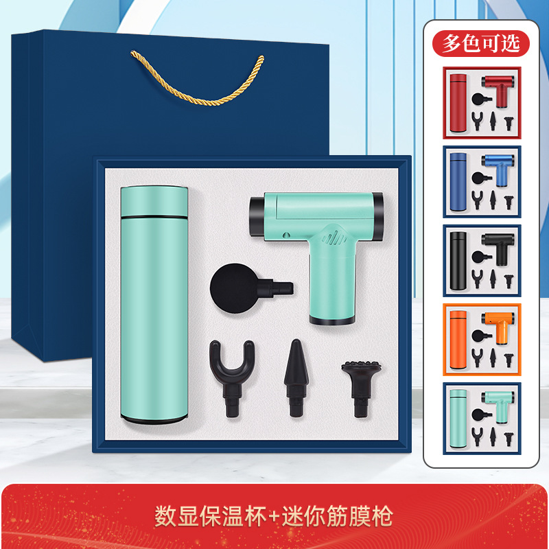 Regalos Empresariales para Eventos de Aniversario de Empresa, Set de Termo con Logotipo Personalizado, Artículos Conmemorativos para Reuniones Anuales