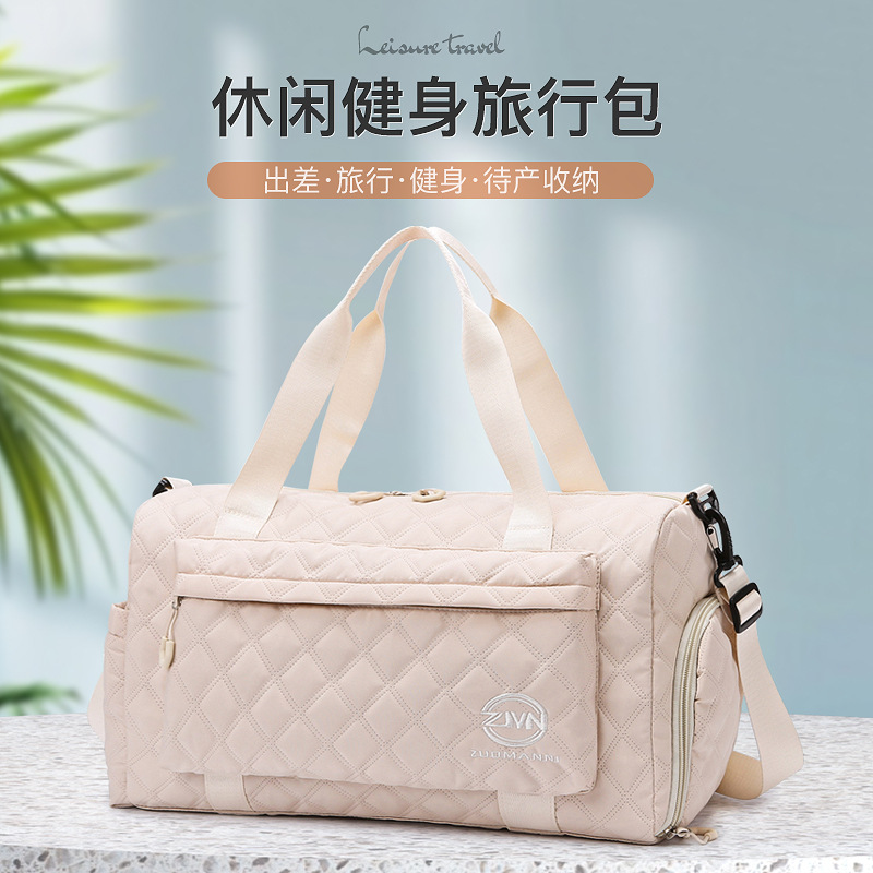 Nueva bolsa de viaje de gran capacidad, almacenamiento portátil de corta distancia, bolsa de equipaje ligera, bolsa de mensajero de viaje de negocios al por mayor