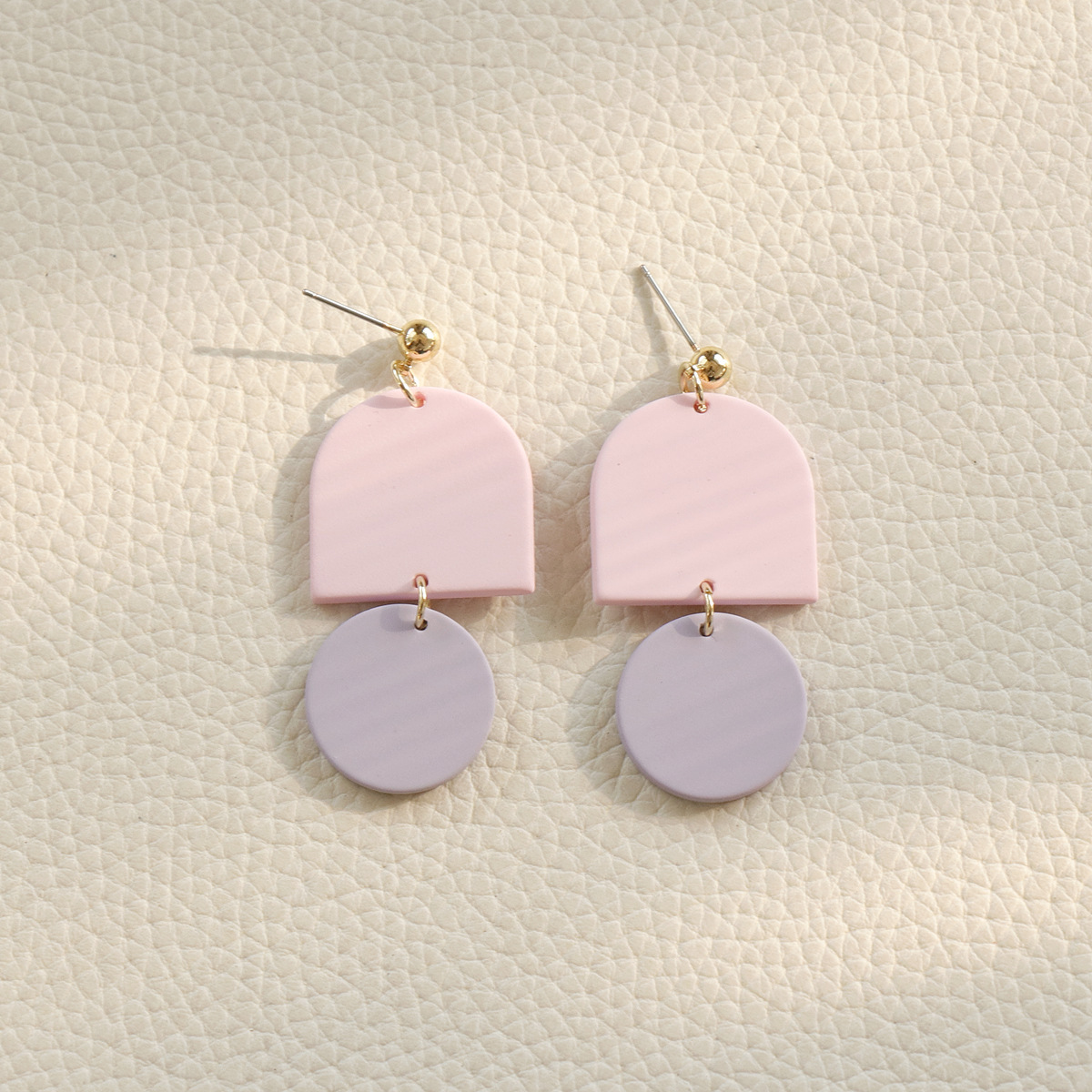 1 Pair Vacation Fashion Geometric Heart Shape Arylic Soft Clay Women's Drop Earrings display picture 9