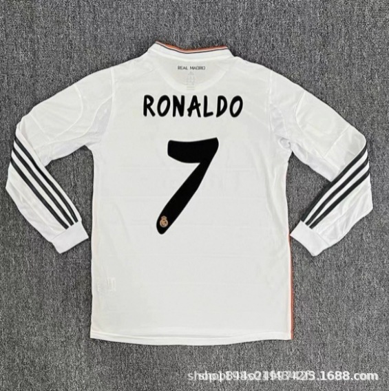 レアル・マドリード レトロジャージコレクション 半袖ファンバージョン 長袖 ロナウド・ロモス・クロス サッカーユニフォーム 工場直販|undefined