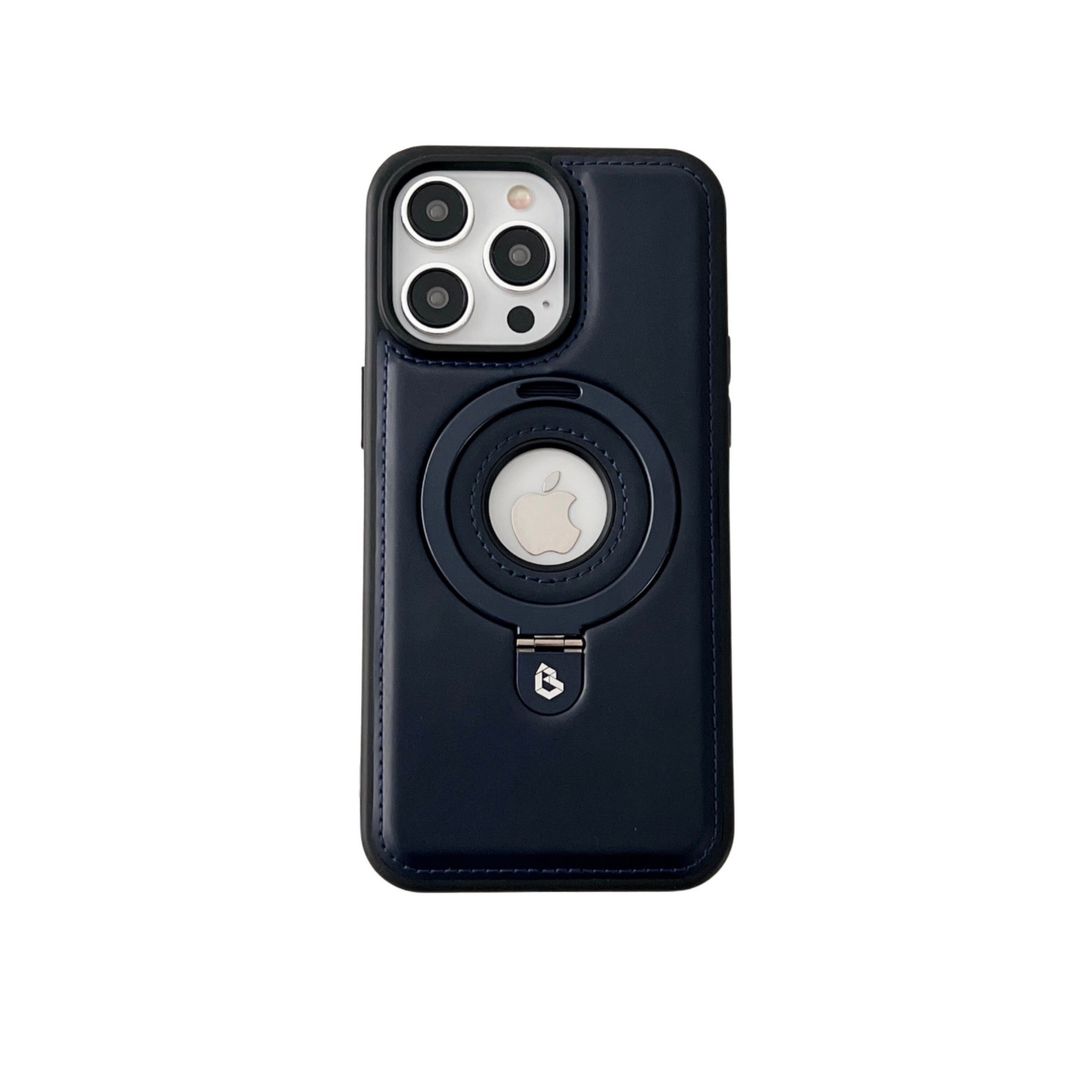 Ốp lưng da cao cấp tích hợp giá đỡ cho iPhone 15, 16, 17 Pro Max — 【Đen Cao Cấp】Dòng 17 - Không Lo Lọt Logo, 【Nâu Thanh Lịch】Dòng 17 - Không Lo Lọt Nhãn, 【Gentleman Blue】Dòng 17 - Không Lo Lọt Nhãn, 【Đỏ】Dòng 17 - Không Lo Lọt Nhãn chi tiết 6