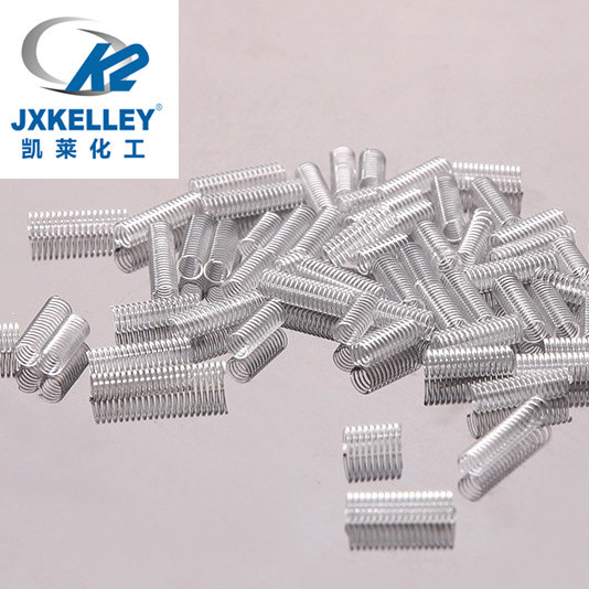 凯莱化工供应实验室用玻璃弹簧填料多规格实验室精馏填料玻璃弹簧