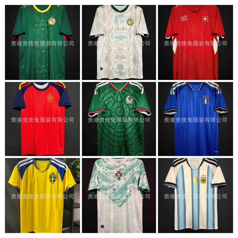 25-26 Senegal World Cup National Team Fan Edition Top Three Labels Brand New Fan Cross-Border Jersey