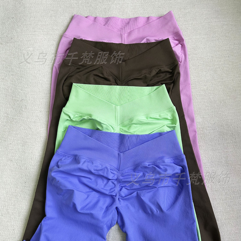 Kpt High-Waisted Yoga Pants Aliexpress Bestseller Nylon High-Quality Sports Fitness Yoga Pants for Women Butt-Lifting