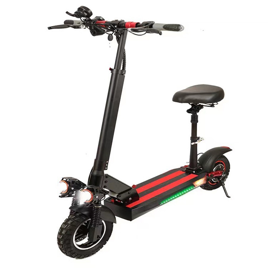 Venta directa de fábrica 10 pulgadas neumático todoterreno coche eléctrico coche eléctrico batería de litio coche eléctrico plegable scooter eléctrico