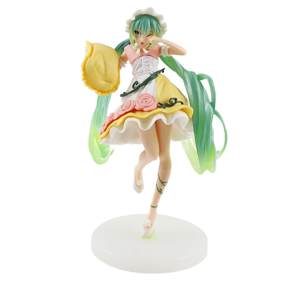 Фигура ПВХ (Hatsune Miku) «Спящая красавица» — детализированная аниме-фигурка, 0,24 кг, OPP-пакет