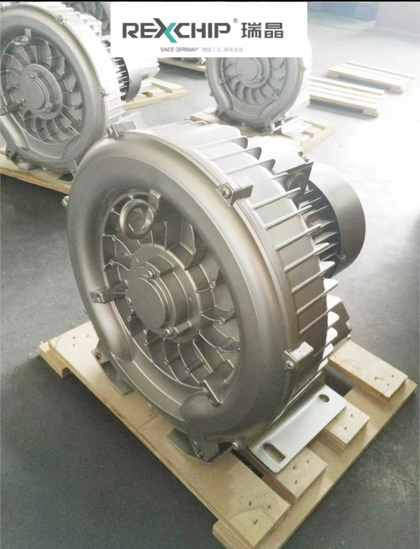 台州瑞晶风机厂家直销旋涡气泵吸吹两用三相单段B5 1500W工业吸尘