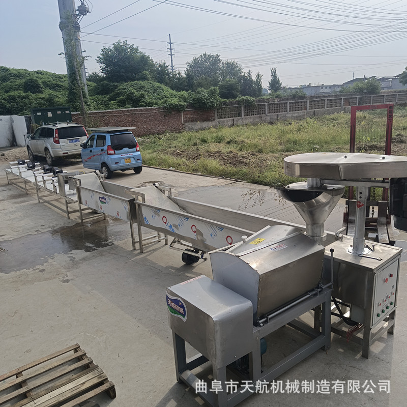 供应不锈钢土豆粉机 甘肃美食土豆粉条机送配方