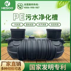 PE污水净化槽污水处理设备农村净化槽生活污水处理器一体机