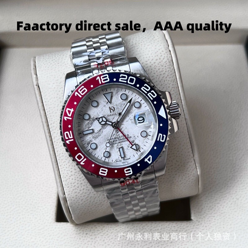 Laojia Gmt Greenwich Coke Ring Mechanical Watch Men's High-End Watch Aaa High-Quality Sprite Ring Watch Laojia Gmt Greenwich Coke Ring Mechanical Watch Men's High-End Watch Aaa High-Quality Sprite Ring Watch