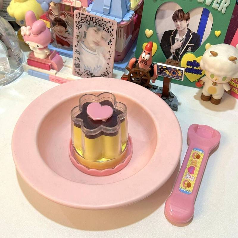 可爱布丁儿童玩具仿真布丁果冻创意趣味喂食女孩漂亮礼品生日礼物|undefined