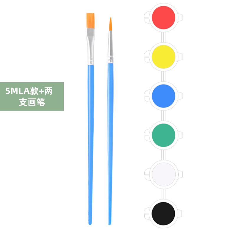 子供用アクリル絵の具 12 色セット 6 連結学生アート絵画着色石膏人形ペイント ストリップ在庫あり|undefined