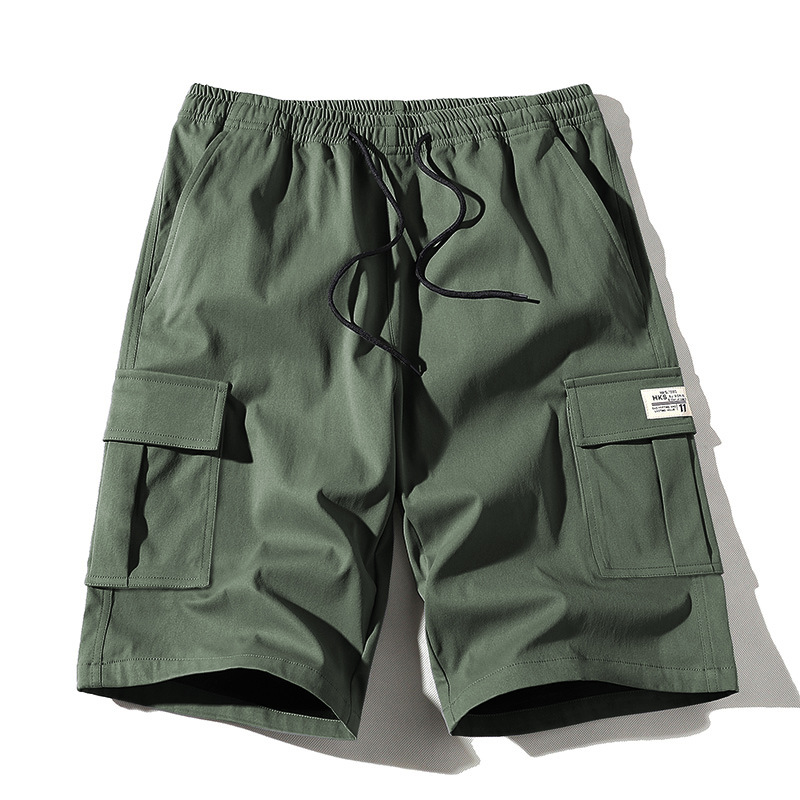 Pantalones Cortos Tipo Cargo para Hombre de Poliéster image 9