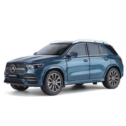 1:24 Gold Cube GLE350 Simulation Alloy Car for Boys, Gift Rebound Car Model, Large G Sound and Light Car Model, Dropshipping