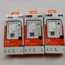 卡俪欧2.1A充电套装手机充电套装 认证充电器手机通用套装批发