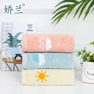 Source Manufacturer's Supply of Kidsren's Small Towels, Portable for Business Trips, Soft and Absorbent, Can Be Embroidered with Personalized Logos