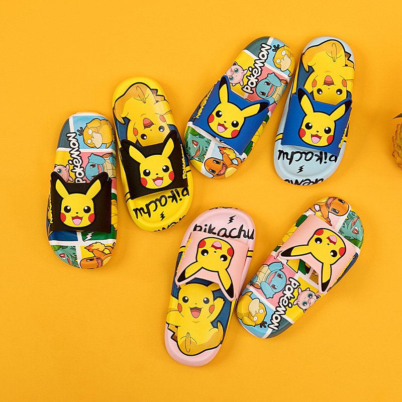 Bikachao zapatillas para niños casa padre-hijo verano al aire libre desgaste antideslizante interior casa lindo nuevo sandalias para niños