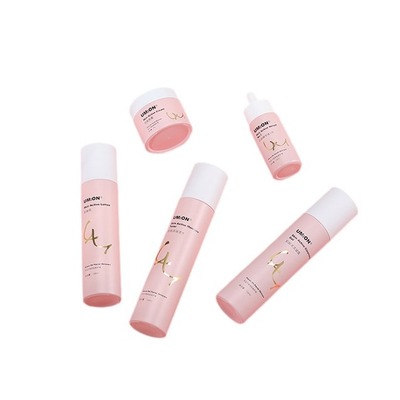 高颜值护肤品套装院线供应舒缓保湿化妆品情人节粉色礼盒套装