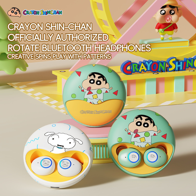 Crayon Shin-Chan Tv09 In-Ear Bluetooth Headset 5.3 Rotating High Endurance Headset