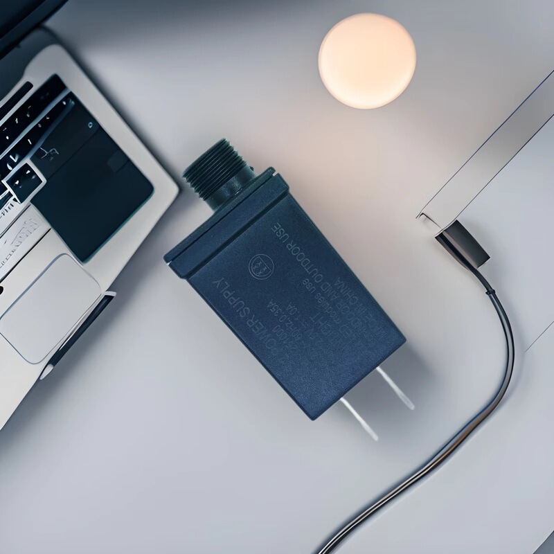 8-Function Flashing Power Supply 5V12V24V Led Low-Voltage Waterproof Christmas Lights Holiday Lights Adapter Universal for Global Use