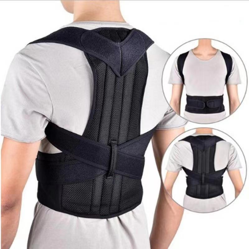 Cross-border humpback orthosis back posture correction belt back posture strap reinforcement orthosis support fixing belt