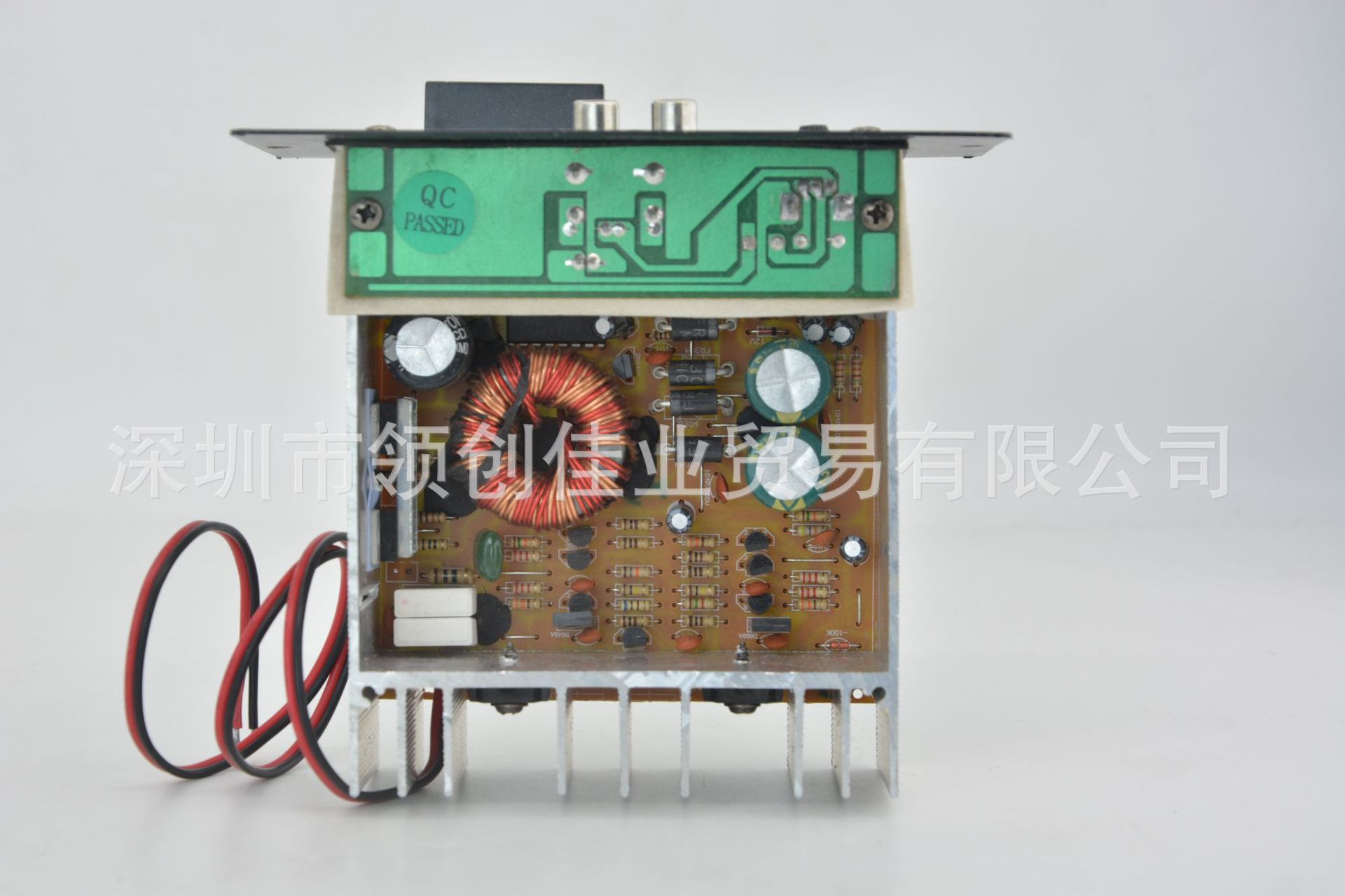Factory wholesale car audio modified 12V24V high power 80W ultra-thin gun built-in power amplifier panel