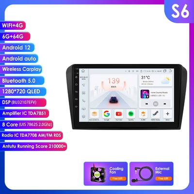 Navigation System Car Mp5 Player – DVD Navigation - 664g-wifi4g-lte-version-7862-carplay-eight-core-9-inch-for-old-mazda-three-04-09
