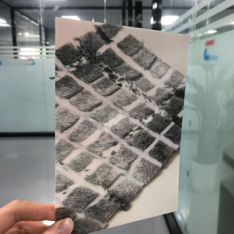 レンズ3D光格子カード印刷pppet光格子立体カード前面3D効果背面ラミネート加工印刷|undefined
