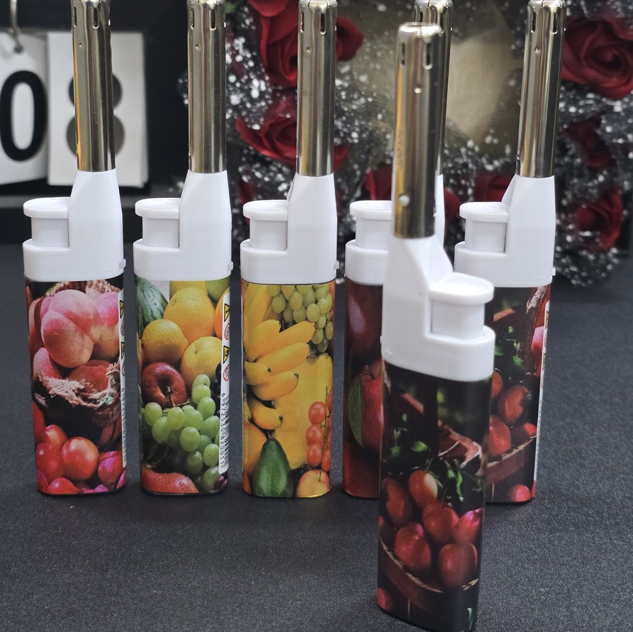 Hot selling short electronic open flame igniter suitable for kitchen and outdoor use easy to carry safe ignition