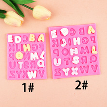 纽扣字母硅胶模具 石膏香薰滴胶黏土模具