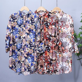 大码衬衫;女式衬衫