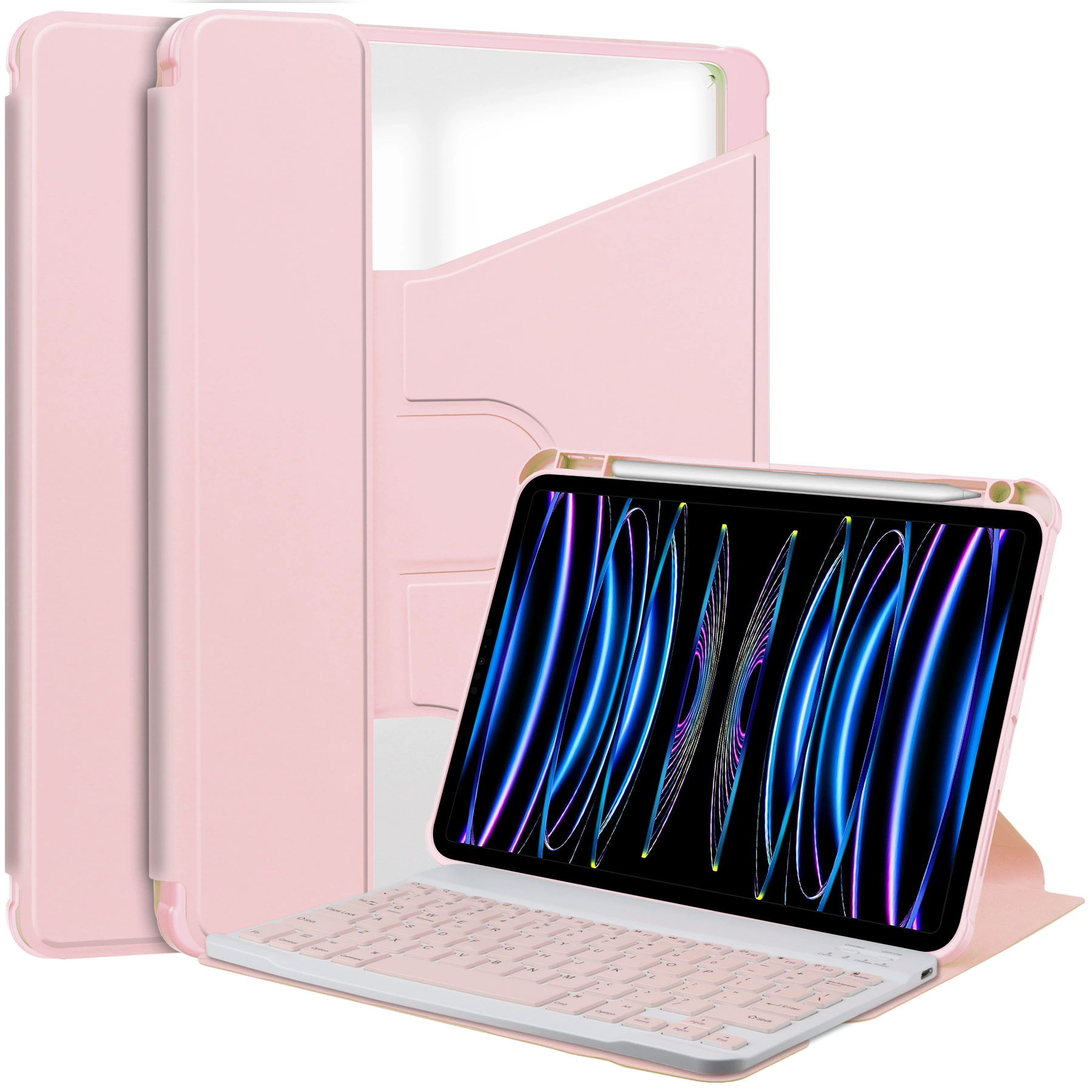 Защитный чехол для планшета iPad с защитой 360°, акриловый, iPad Air13 2024 TPU перьевая выемка кожаный футляр