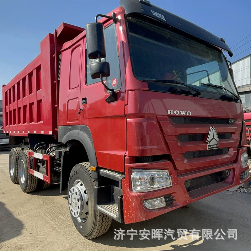 Export of Used Howo Rear-Wheel Drive Engineering Dump Trucks, 6*4 Howo Tractor Truck Head, Unloading