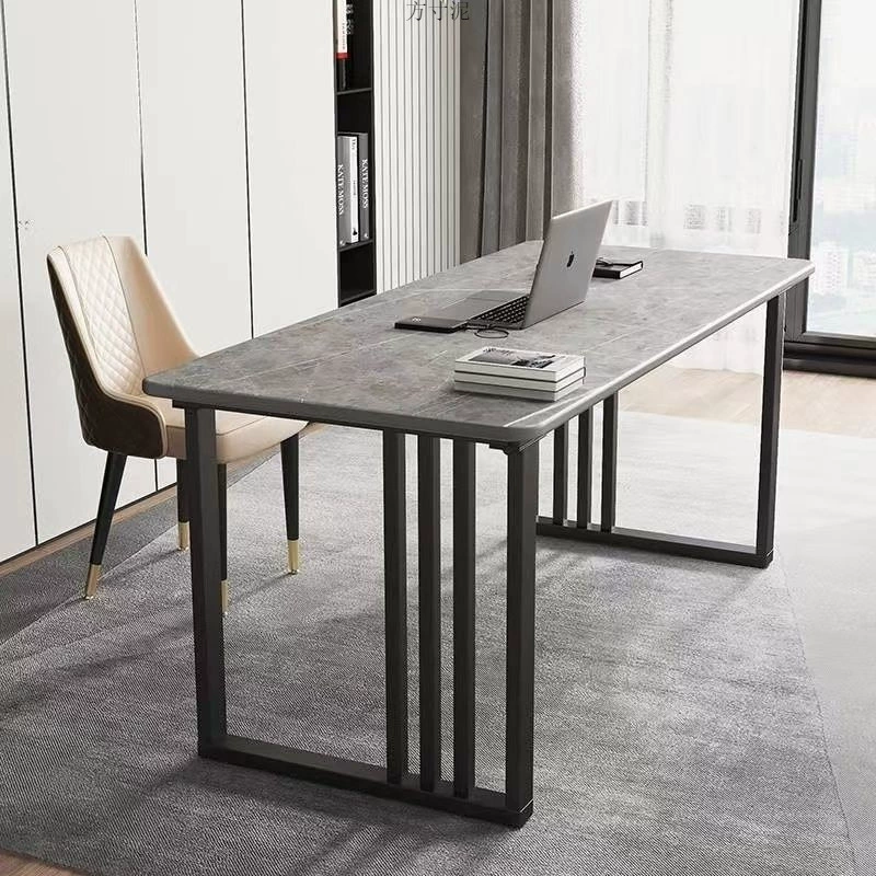 Компьютерный стол из сланца, простой и элегантный офисный стол, стол для балкона, стол из сланца, рабочий стол, оптовая продажа с фабрики.