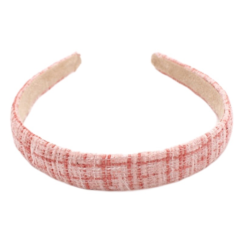 Dulce color caramelo diadema ins Chanel estilo versátil tela accesorios para el cabello hembra diadema de hadas retro estilo francés de Hong Kong horquilla