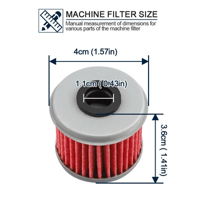 Crf150R Crf250R 2004-2016 Oil filter