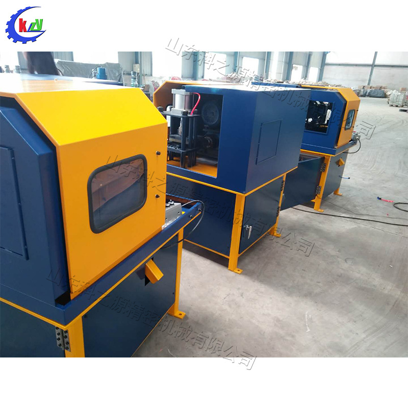 数控钢筋端面打磨机 螺纹钢筋头自动磨平机 40型钢筋头部打磨机