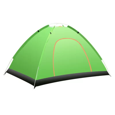 Çadırlar: Quick Open Double Windproof Outdoor - grass-green-double-single-door