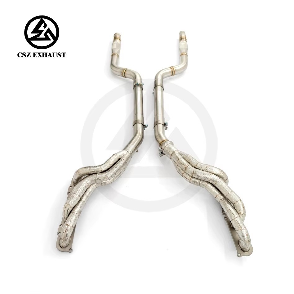 Suitable for Mercedes-Benz C63 AMG W204 6.2L V8 CSZLHD long pipe exhaust system