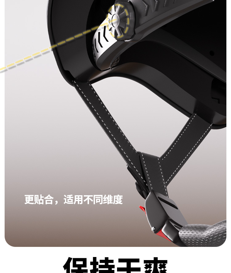 New National Standard 3C Certified Electric Motorcycle Helmet, Electric Scooter Half Helmet, Summer Sun Protection Safety Helmet for Commuting