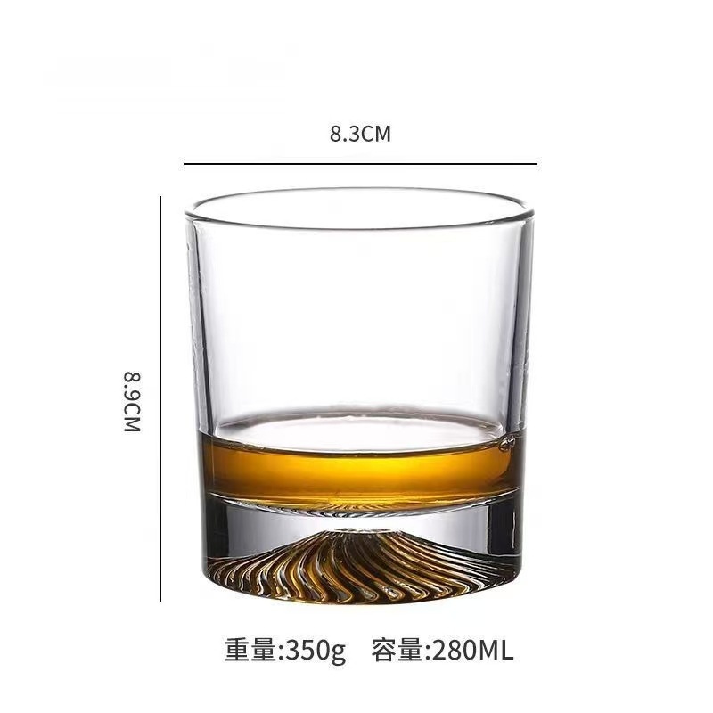 Nuevos vasos de whisky de vidrio, vasos de diamantes, bares de cerveza de gran capacidad, vasos de vino extranjeros ktv, vasos multiusos KTV