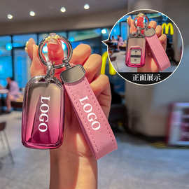适用图片2024新款钥匙套crv女缤智男皓影思域urv雅阁汽车壳扣包