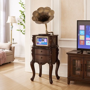 Ortino Display Gramophone Karaoke Android Dual System Home Audio Ktv Can Be Connected to Tv Multi-Function Beauty