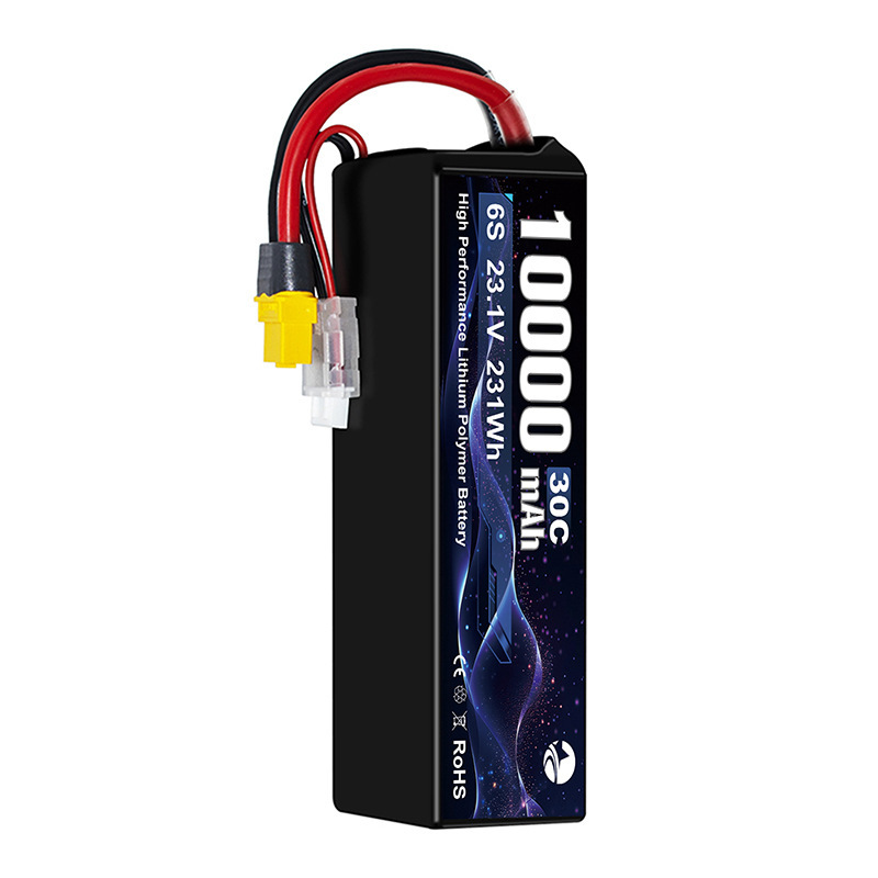 大容量10000mAh 23.1V车模锂电池30C高倍率 飞行器无人机航模电6S|undefined