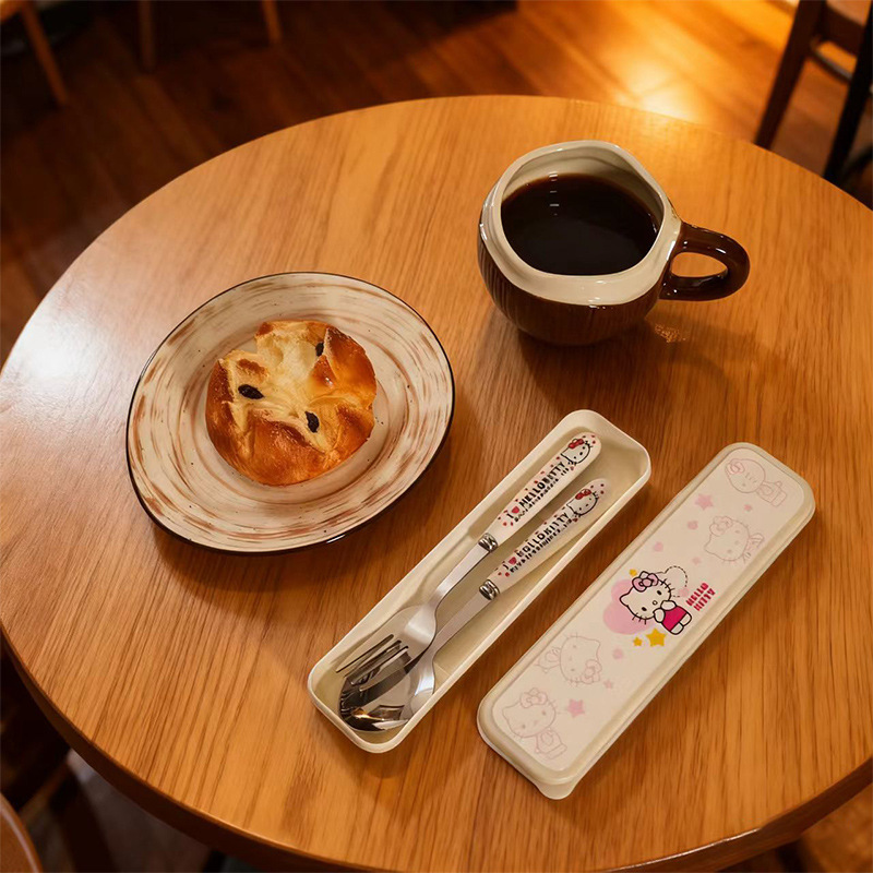 포크와 스푼 3종 세트 + 신형 프린트 박스 k