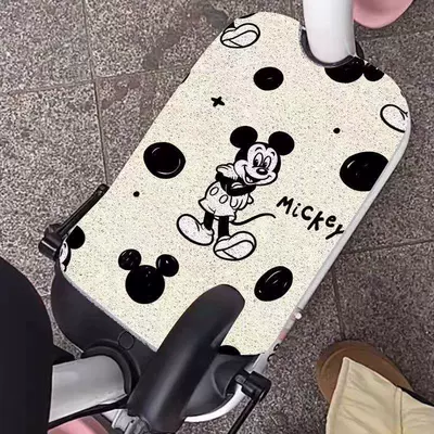 Avtomobil döşəmə paspasları – Scooter Foot Mat with Thickened - zx-mickey-floor-mat-09-3060-small-self-cut-wire-loop