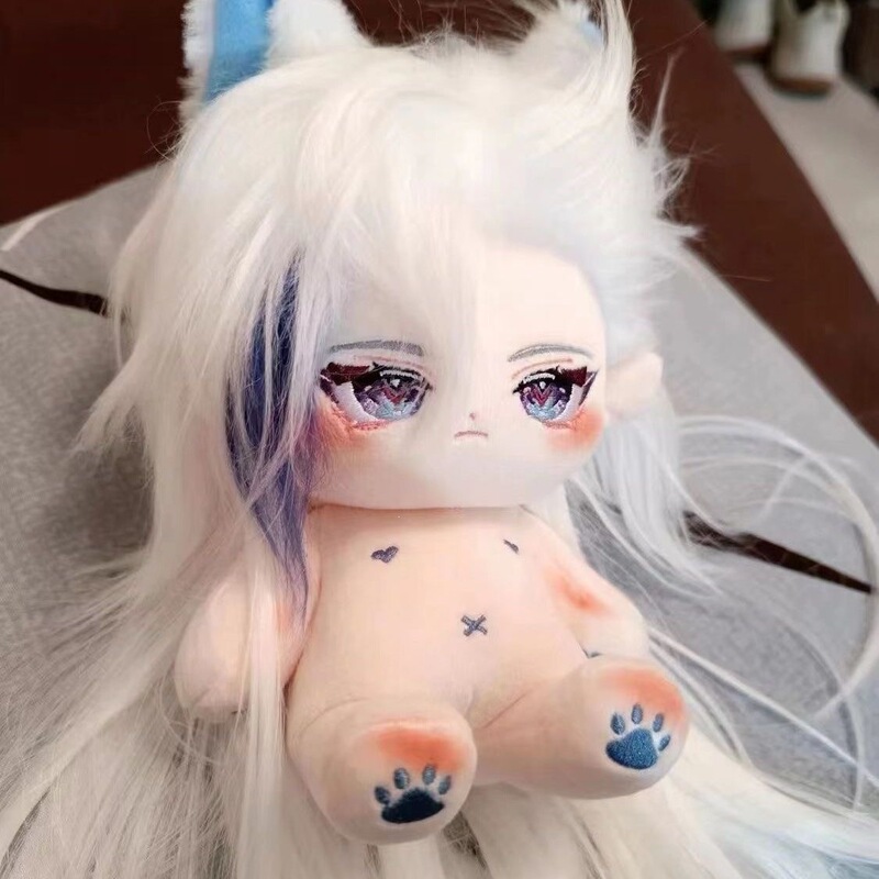 20cm Cotton Doll with Neuvillette Genshin Impact Theme, Traditional Chinese Clothing, Ancient Style Doll Outfit, Dress-Up Toy, Gift for Girlfriend 20cm Cotton Doll with Neuvillette Genshin Impact Theme, Traditional Chinese Clothing, Ancient Style Doll Outfit, Dress-Up Toy, Gift for Girlfriend