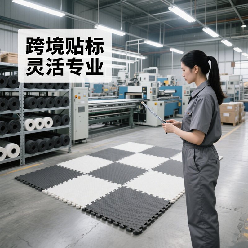 Foam Floor Mats Customized Cross-Border Oem Specially Designed for Children's Climbing Mats Non-Slip Splicing Floor Mats Fitness Taekwondo Floor Mats
