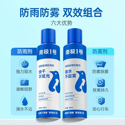 Defogger, Rearview Mirror Water-Repellent, Glass agent